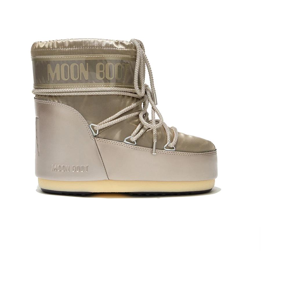 ショートブーツ・ブーティ MOON BOOT Woman Flat ankle boots Beige 80D1409400 L003 Moon Boot Ankle boots for Women | Online Sale up to 26% off