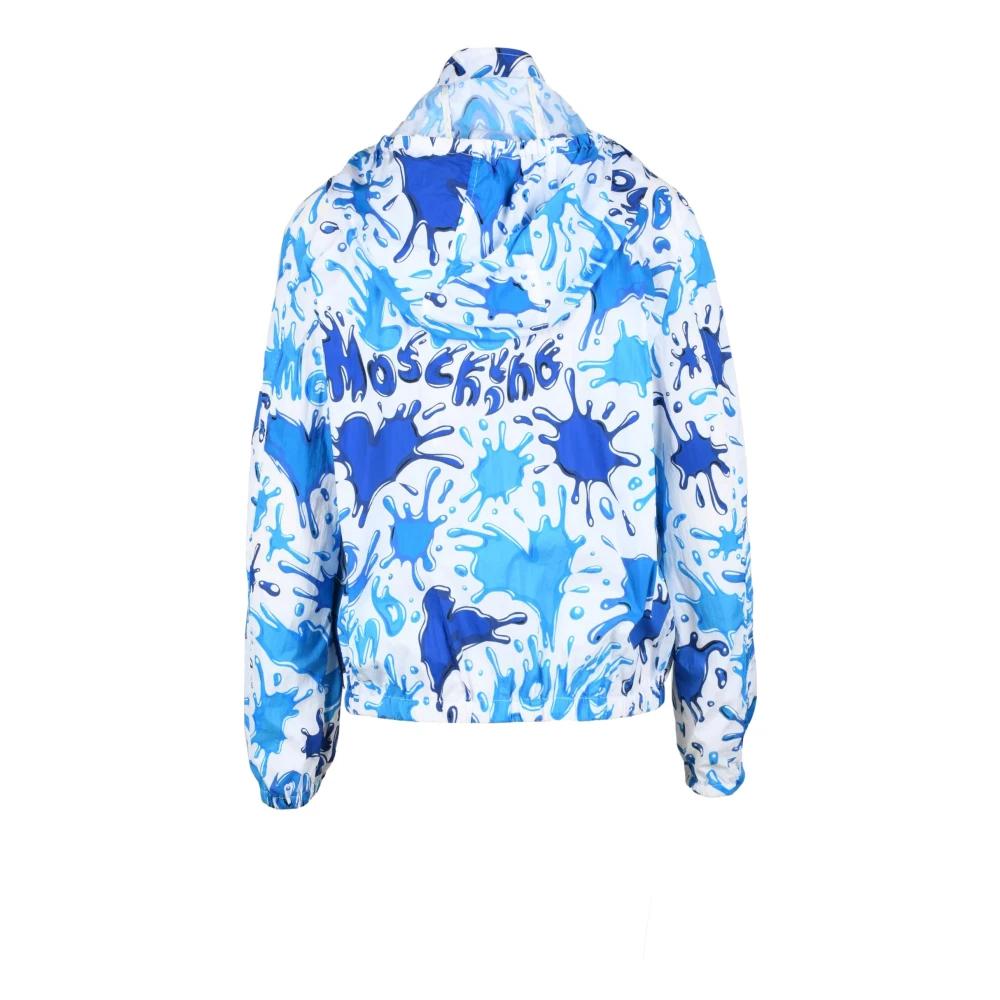 Love Moschino Light Jackets in Blue Lyst UK