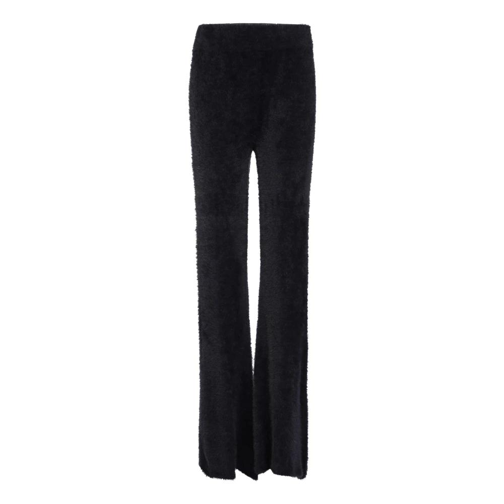 パンツ Ambush Black Wide Leg Trousers Ambush Black Wide Leg Trousers in Black | THE LIST