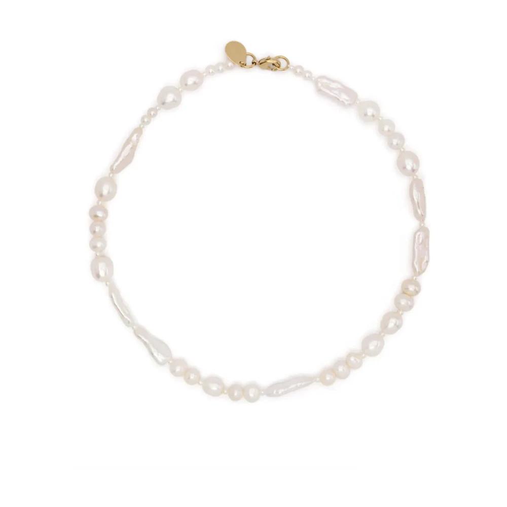 【関税込み】Pearl & Crystal Dagger Necklace - Simone Rocha - Simone Rocha Pearl & Crystal Dagger Choker Necklace