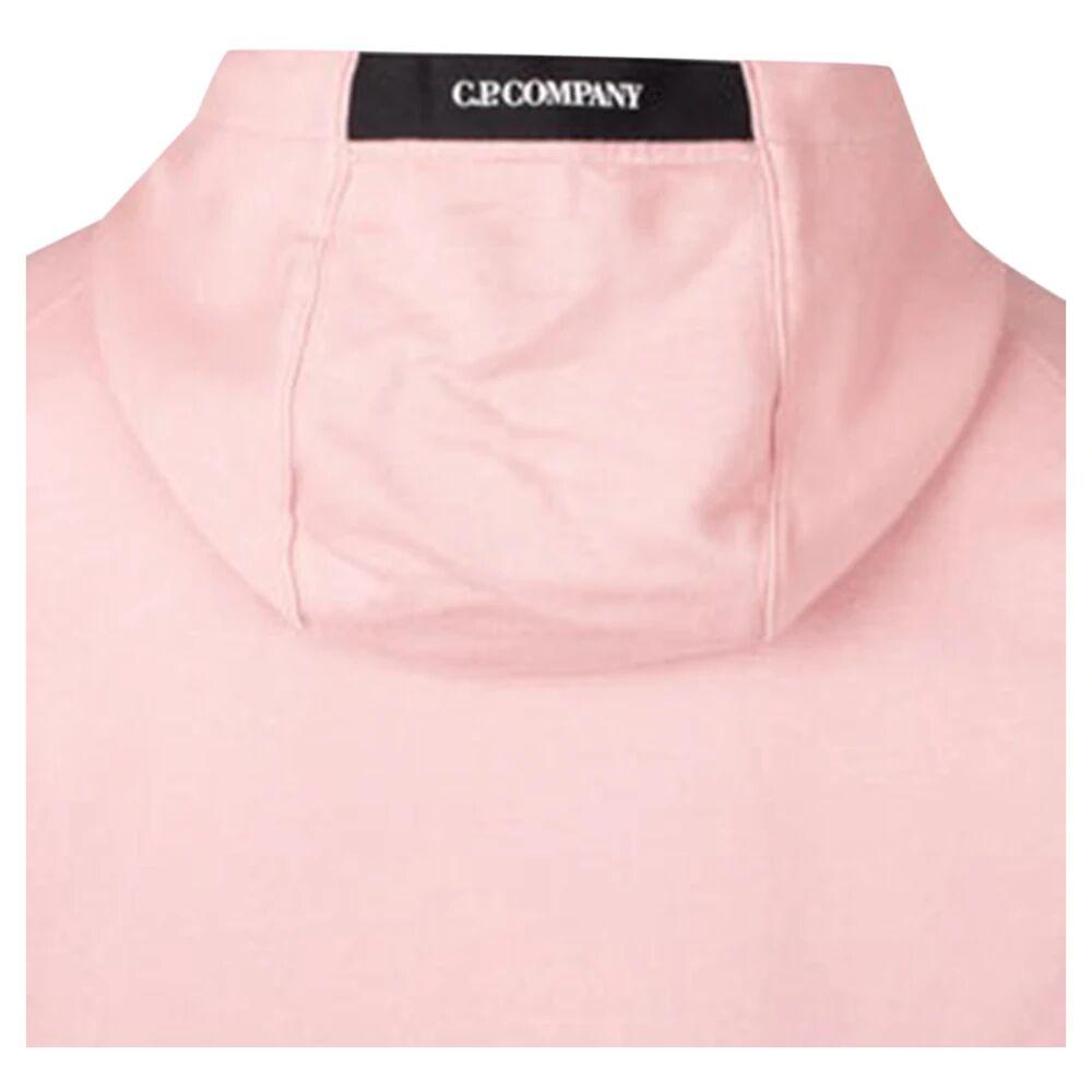 パーカー・フーディ C.P. COMPANY Men Hoodies 18CMSS266A 110337O520 Pink C.P. COMPANY - Zipped Hoodie C.P. Company