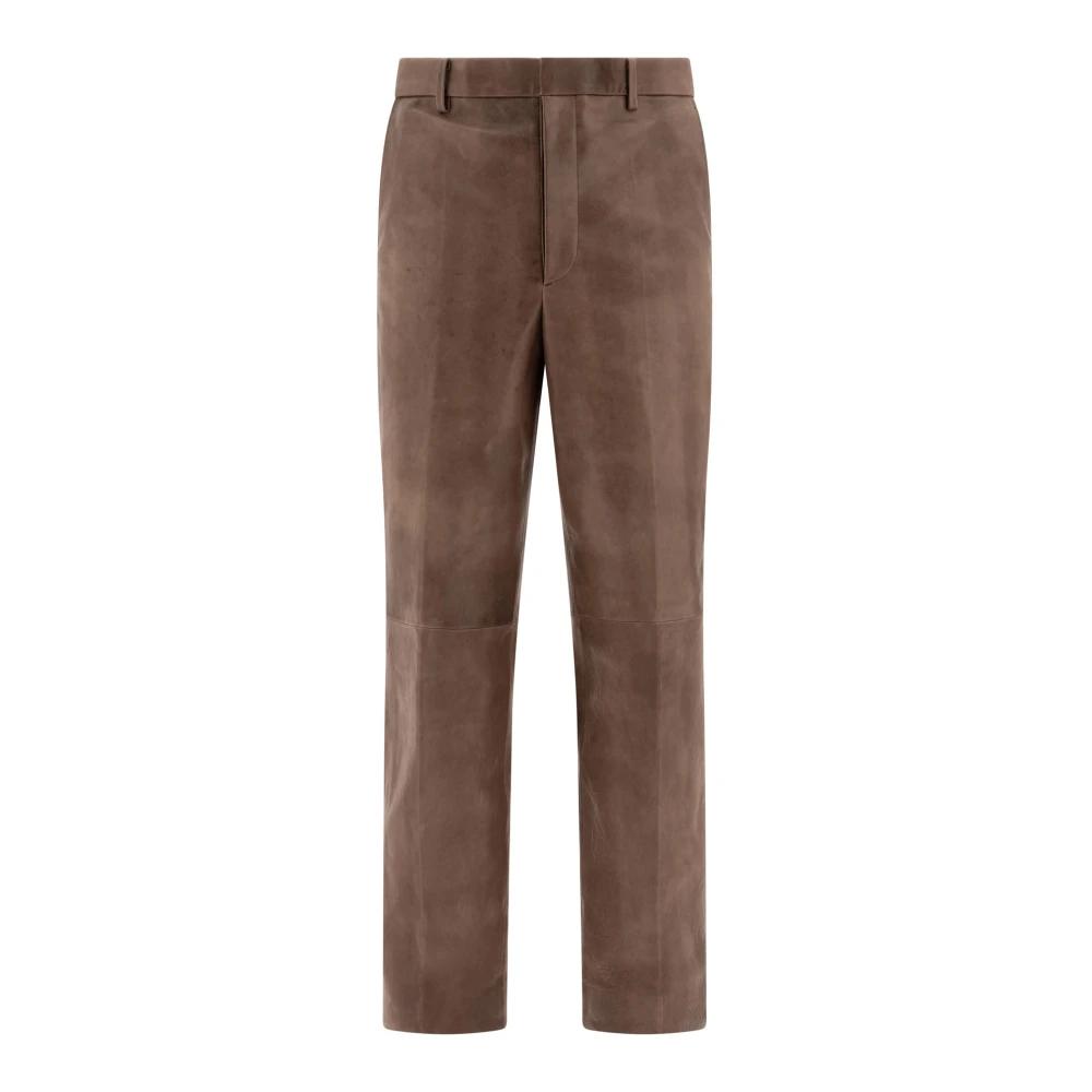 AURALEE BROWN スラックス AURALEE - オーラリー スラックス メンズ SIZE 4 (XL) AURALEEの
