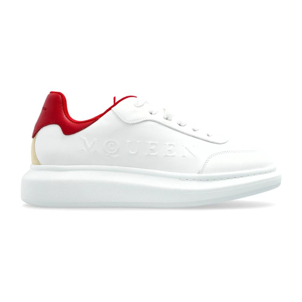 Mcqueen White Alexander Mcqueen Schoenen Suede McQueen Shoes For