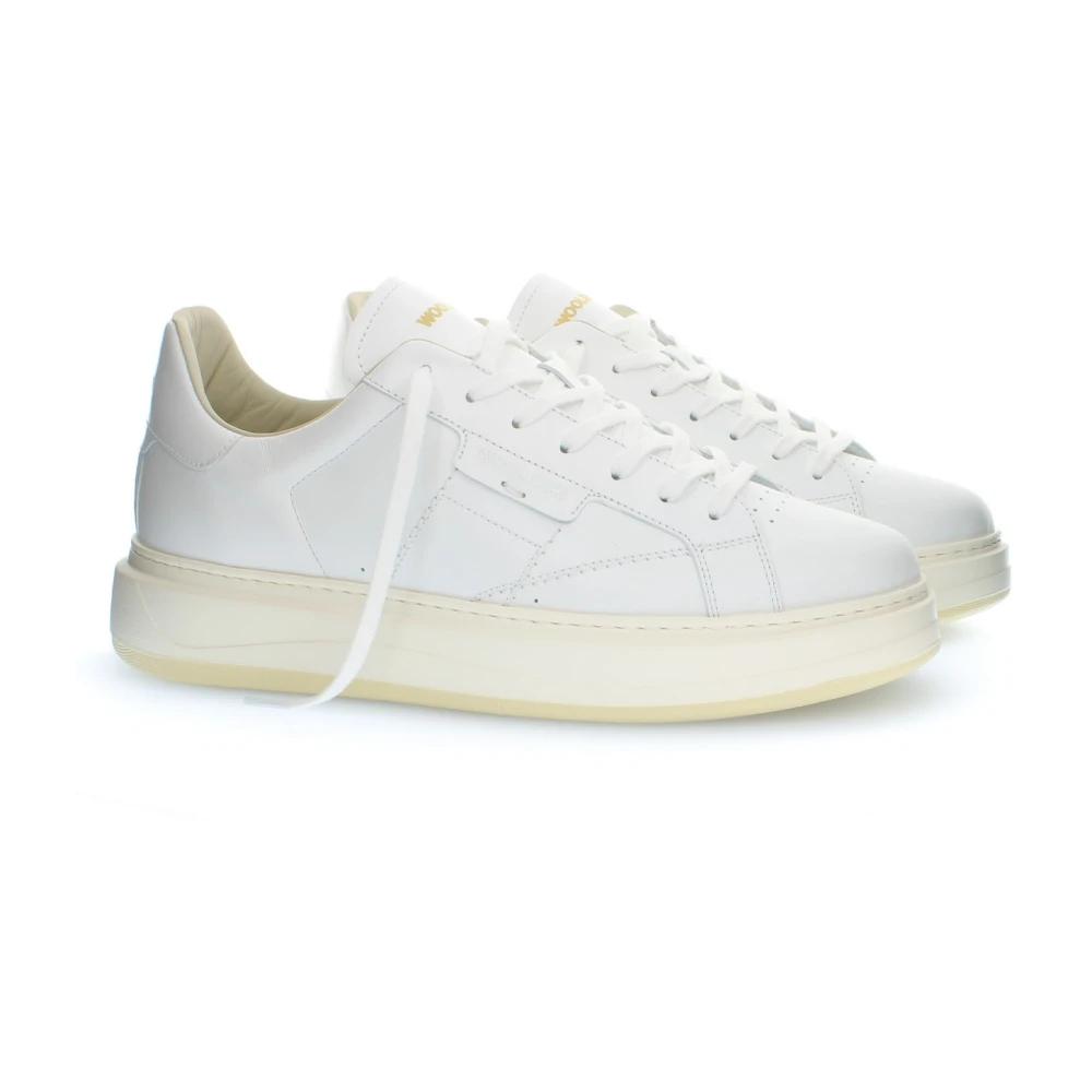 スニーカー Woolrich Sneaker In Pelle Men's Retro Sneakers in Nylon with Leather and Suede Details