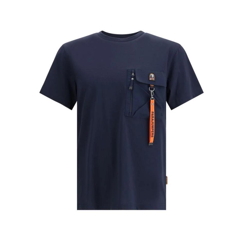 PARAJUMPERS｜SHORT-SLEEVED ROUND NECK T-SHIRTS (CRISTALL Parajumpers Short sleeve t-shirts for Men | Online Sale up