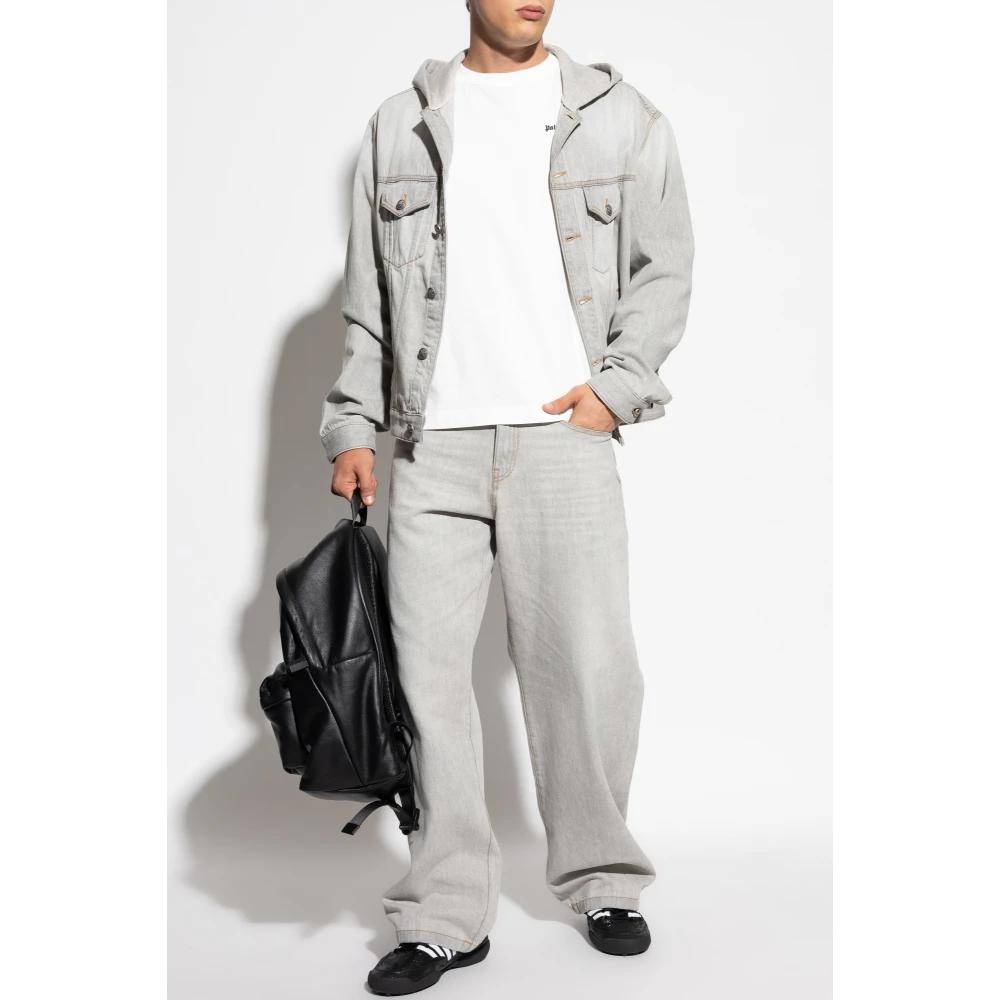 ジャケット PALM ANGELS White Denim Jacket White Palm Angels Jackets for Men | Lyst