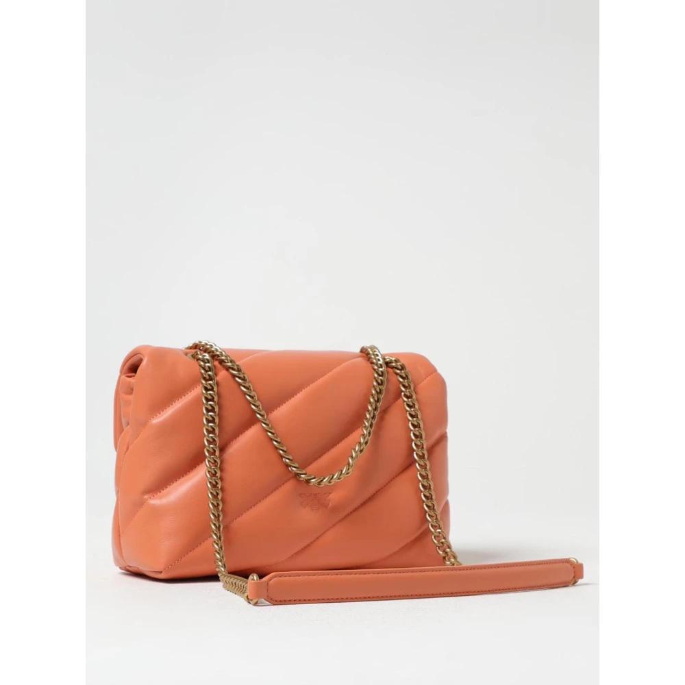 Orange Pinko Shoulder bags for Women | Lyst