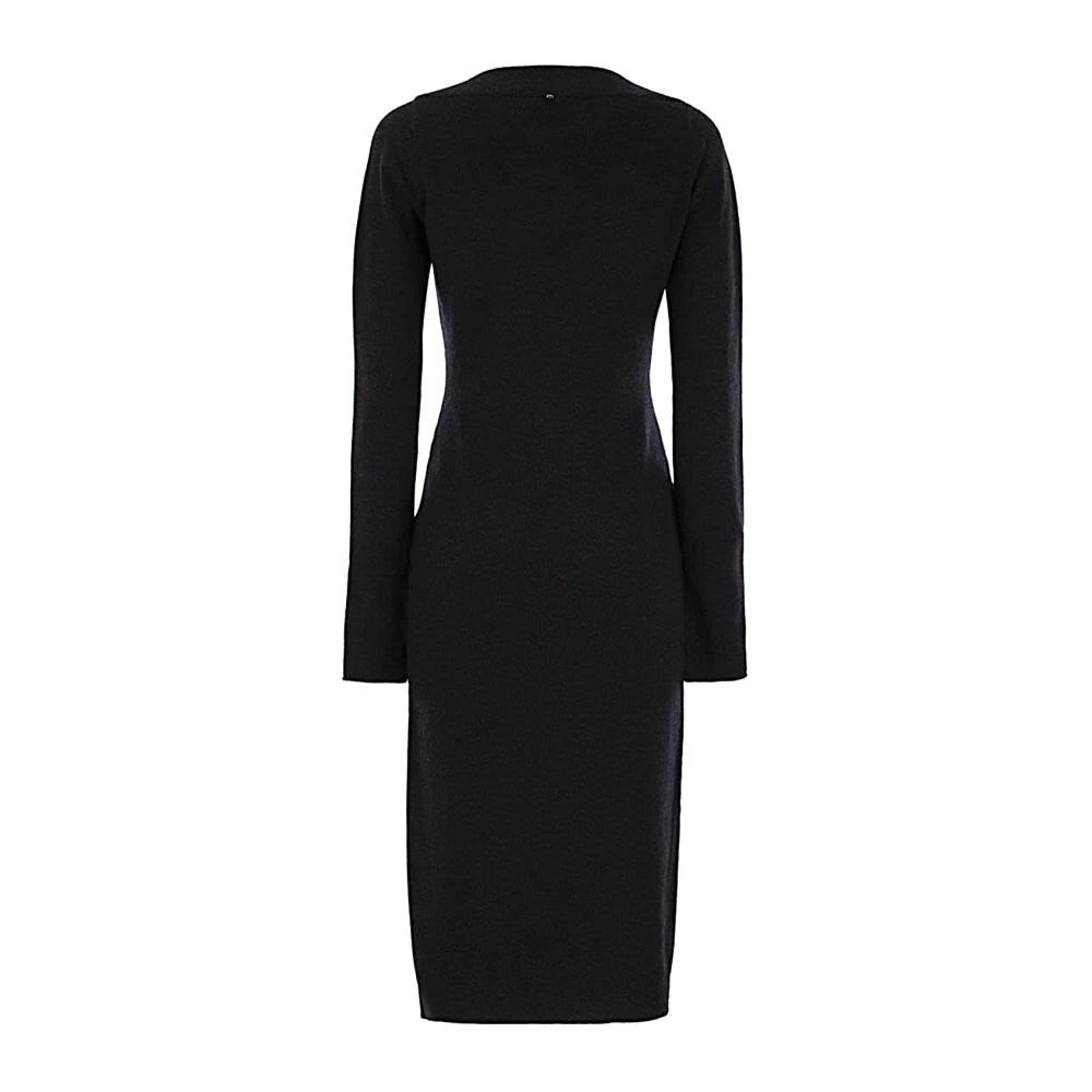 ワンピース SPORTMAX KNITTED LONG DRESS Sportmax Knitted Dresses in Black | Lyst