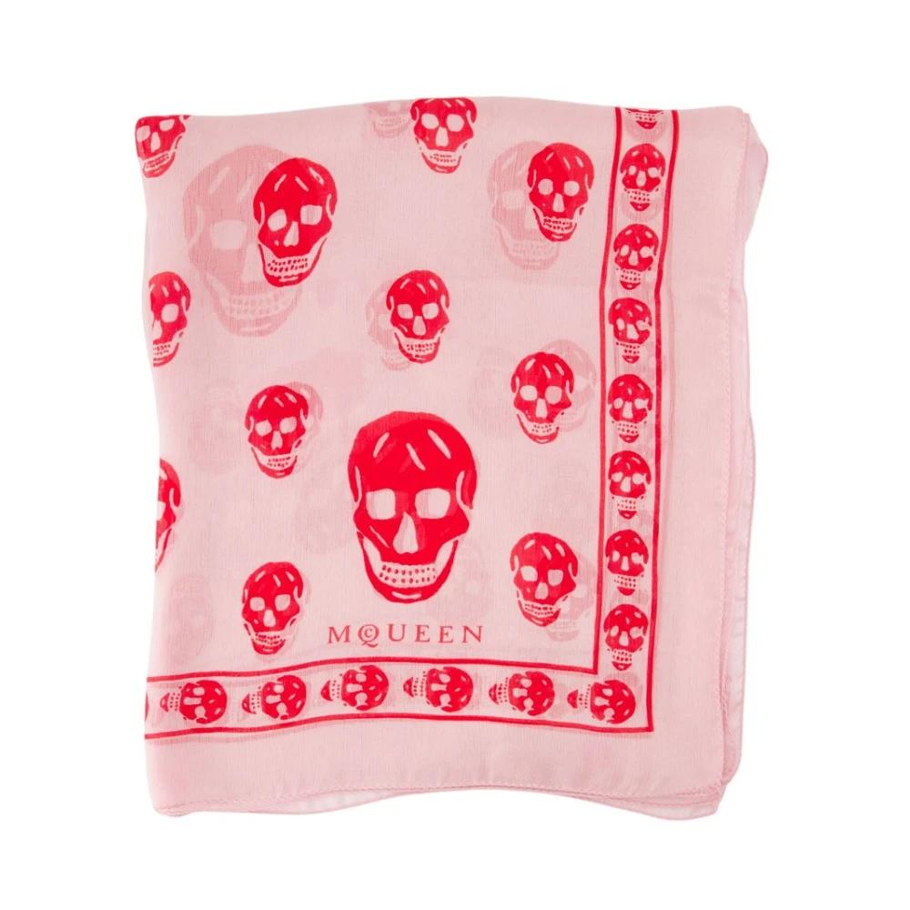 マフラー・ストール alexander mcqueen Pink alpaca blend scarf Alexander McQueen Pink Alpaca Blend Scarf | italist, ALWAYS