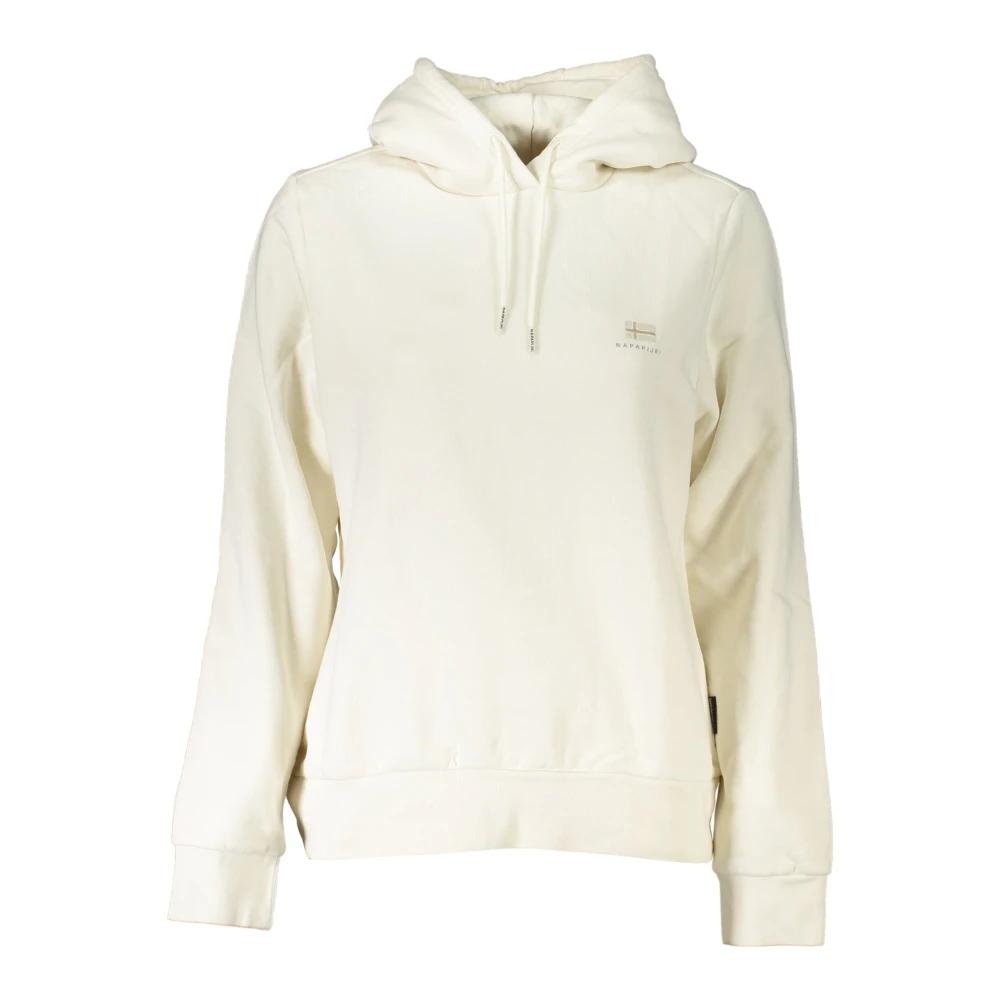 Sudadera napapijri blanca new arrivals