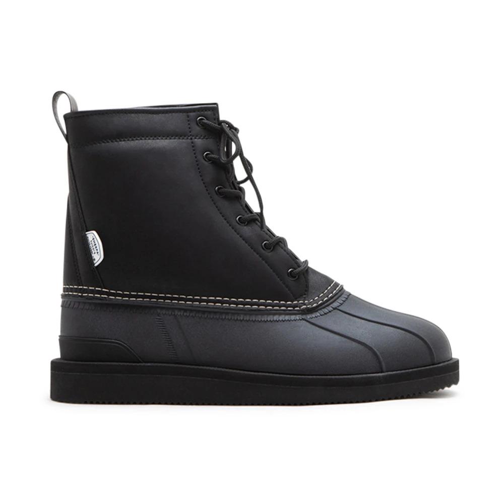 Suicoke Lace-Up Boots in Black for Men | Lyst