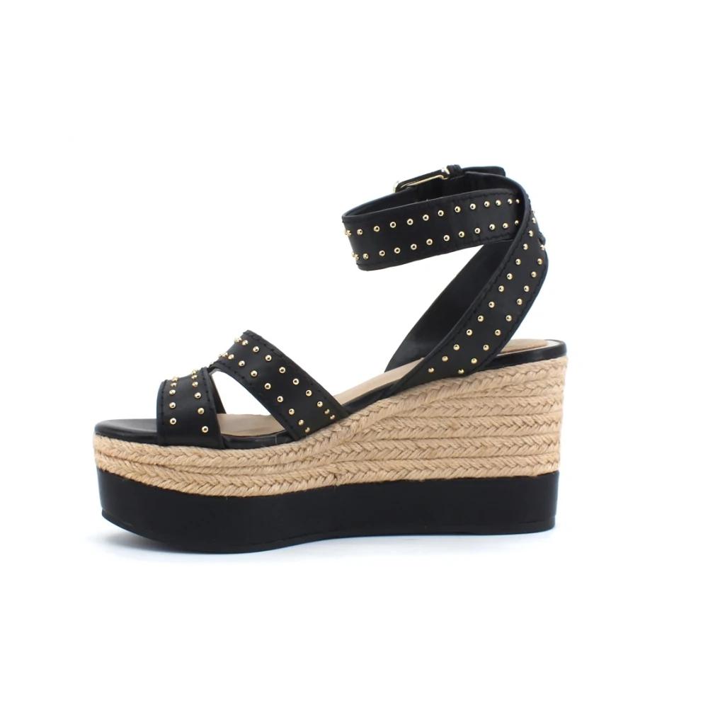 GUESS Yenise damessandaal met sleehak, Goud 710, 37 EU