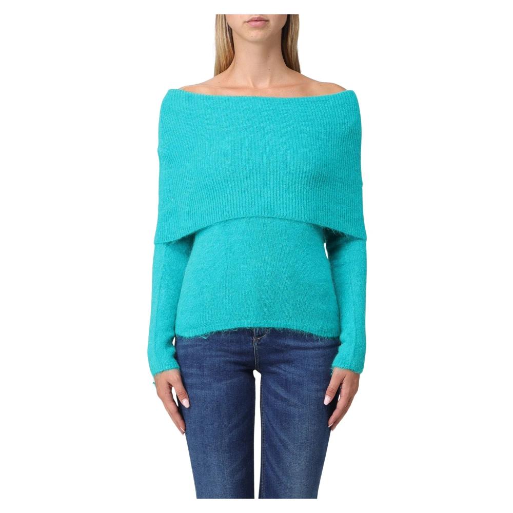 Suéter cerrado verde esmeralda m/l Liu Jo de color Azul | Lyst