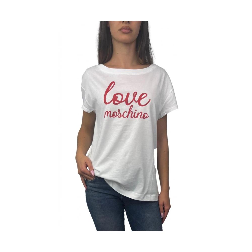 Maglia bianca moschino hotsell