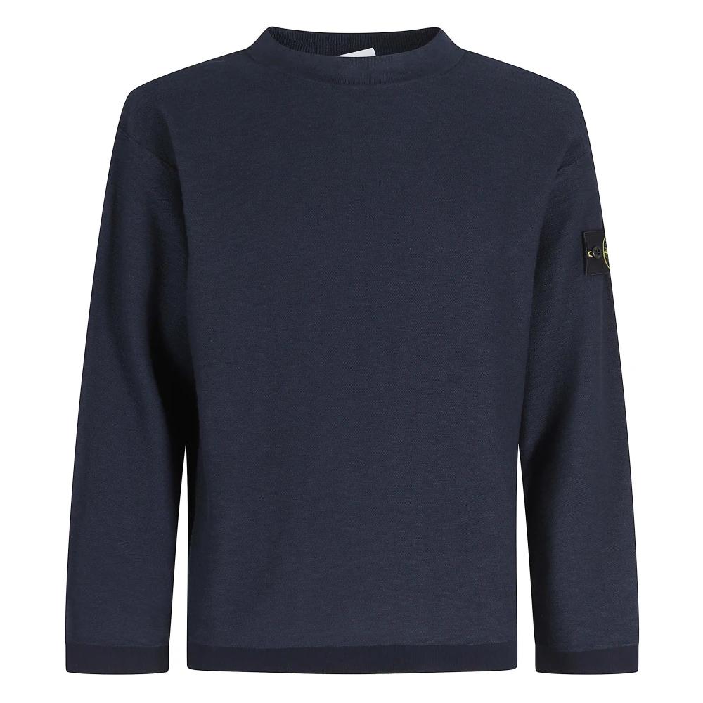Stone Island Junior t-shirt Longues Manches à Patch Logo | Vert | FR