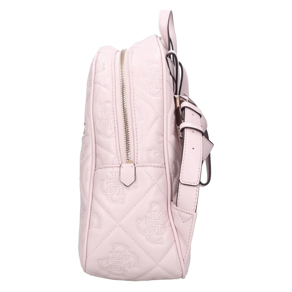 Guess Bradyn Guess Rucksack Nieten Damen-Rucksäcke Von Guess In Pink Lyst DE
