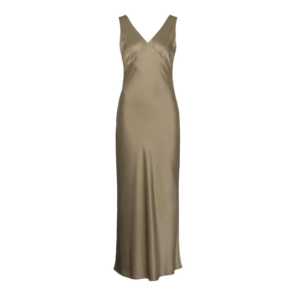 chinese dress ladies Lenora Green Strapless Maxi Dress