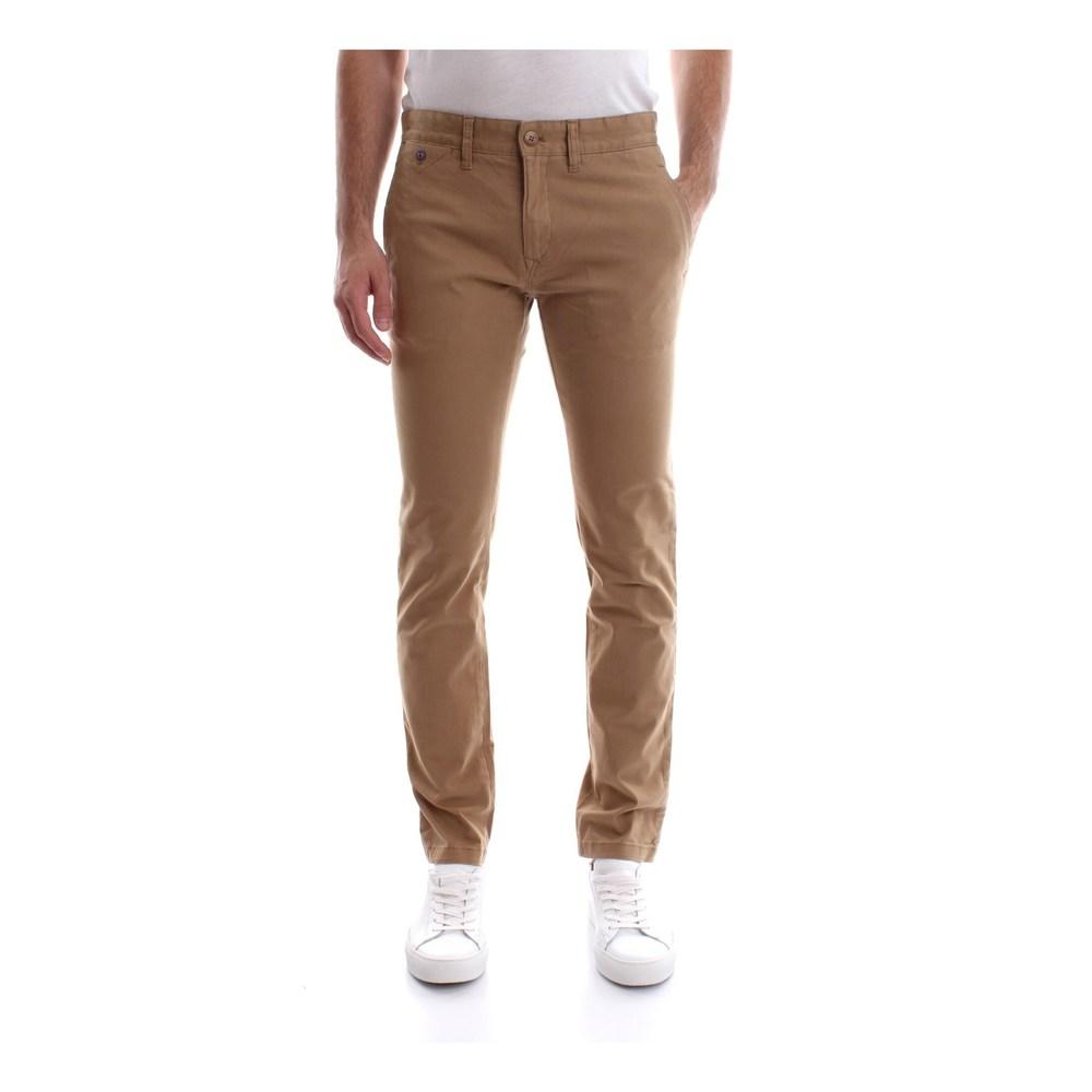 Tommy Hilfiger Dm0Dm04398 Slim Chino Pants Men Kelp in Braun fur Herren Lyst DE