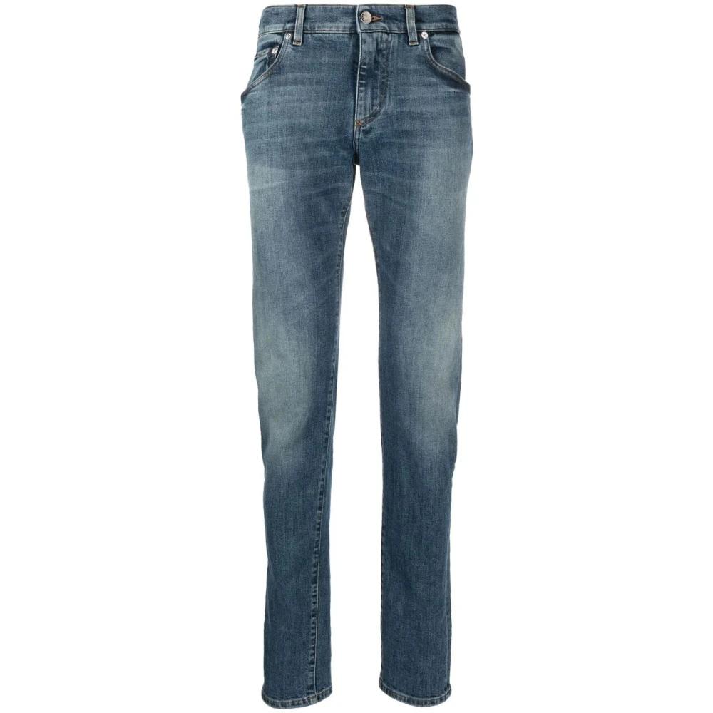 Dolce & Gabbana Slim Fit Jeans - - Heren in het Blauw voor heren | Lyst BE