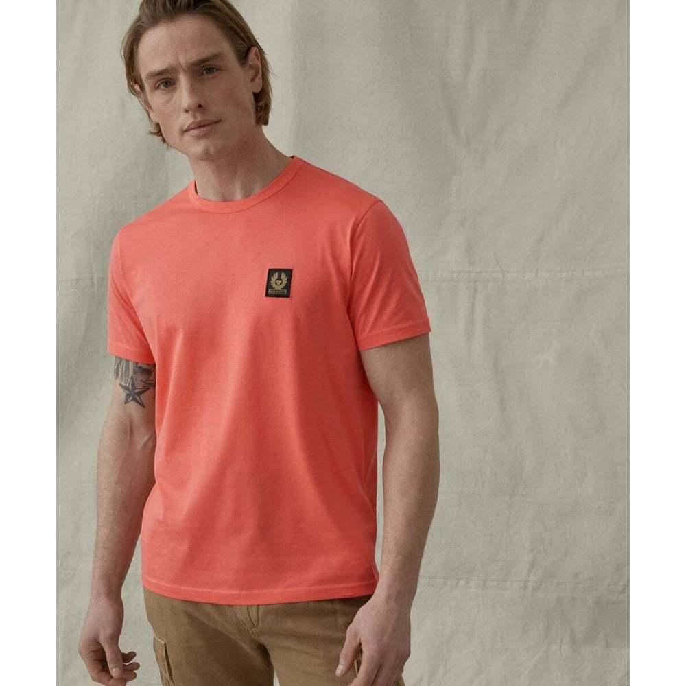 T-Shirt Belstaff pour homme en coloris Rouge - Lyst