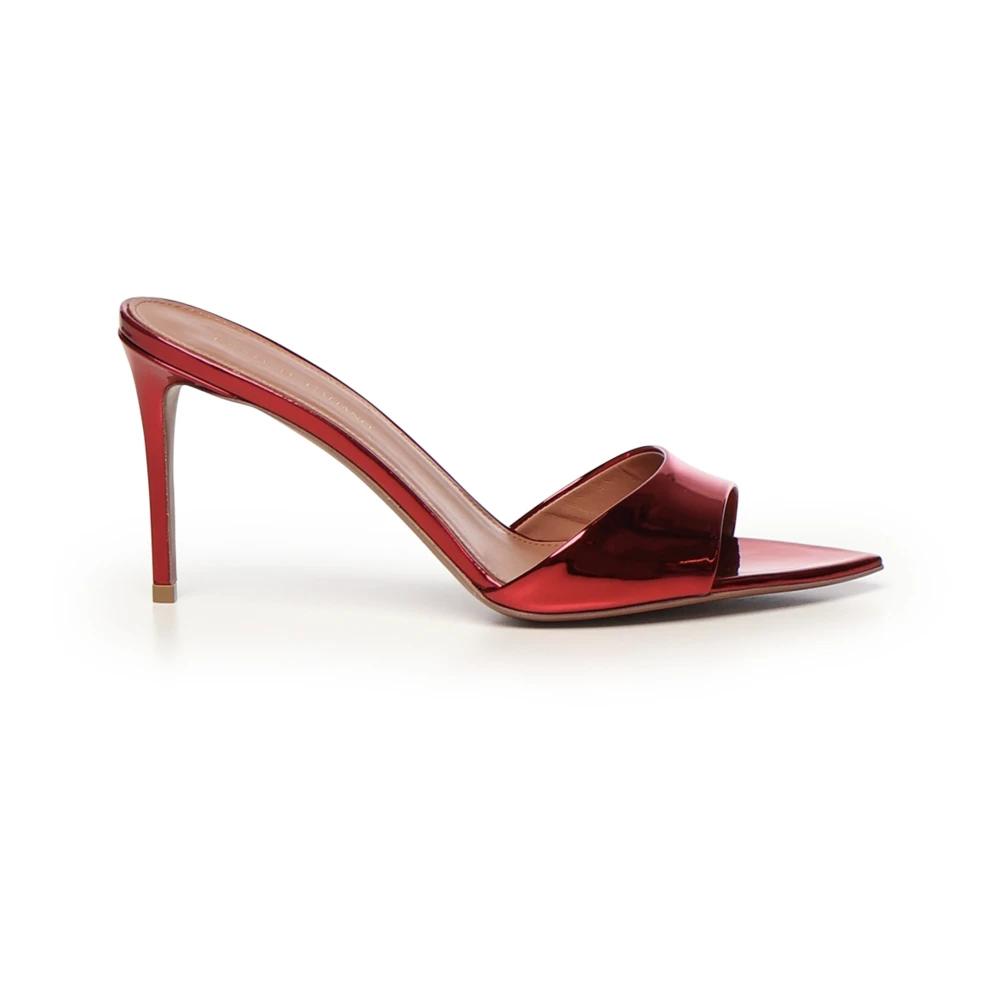 サンダル・ミュール GIULIANO GALIANO Women Sandals LINA70NAPPAGLAMOURKISS Red Giuliano Galiano Sandal heels for Women | Online Sale up to