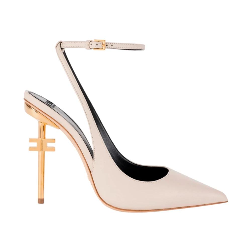Elisabetta Franchi Pumps in White | Lyst