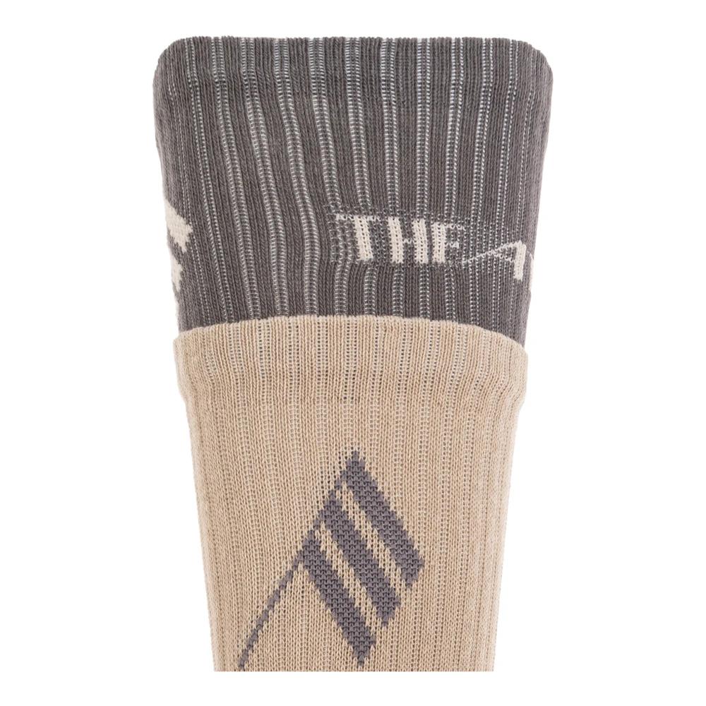 タイツ・ソックス THE ATTICO Women Socks 250WCAK00022742 Beige Beige Socks with logo The Attico - Vitkac AS