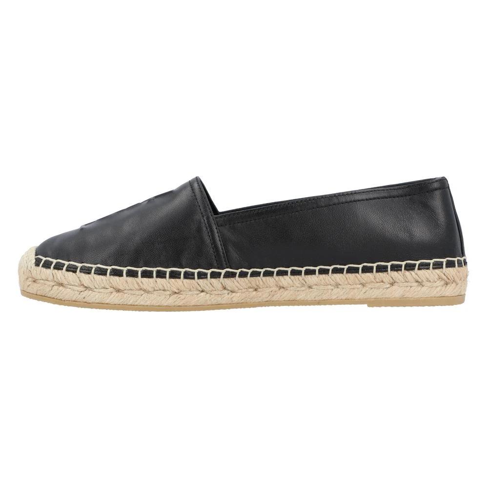 サンダル SAINT LAURENT Black Canvas Espadrilles SAINT LAURENT - Embroidered Canvas Espadrilles - Black Saint