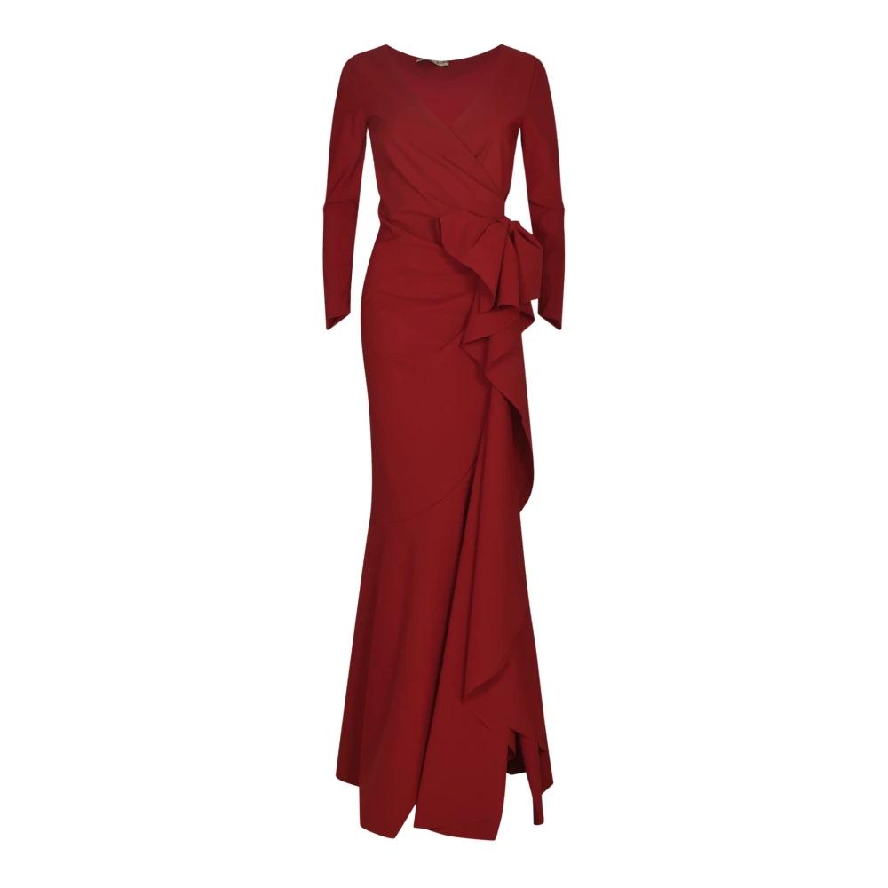knee length dresses for ladies Ajour Printed Gown main image 0