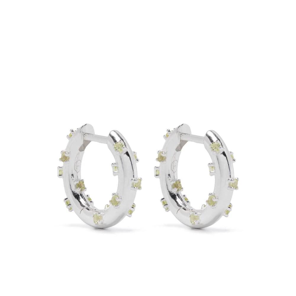 Hatton Labs シルバー Round S ピアス Hatton Labs Earrings and ear cuffs for Men | Online Sale up
