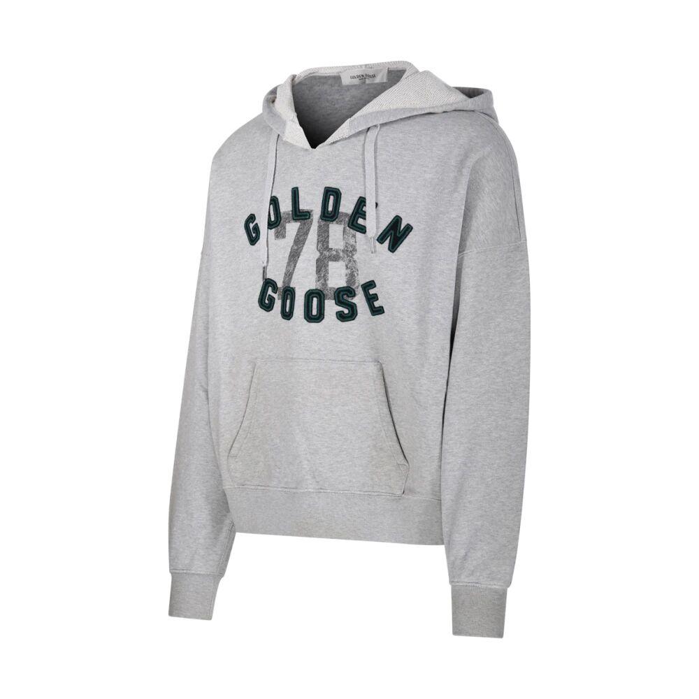 パーカー・フーディ Golden  Liived-In Effect Hoodie Golden Goose Liived-In Effect Hoodie in Gray for Men | Lyst