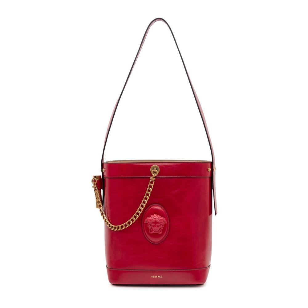 Borsa a secchiello e con coulisse da donna
