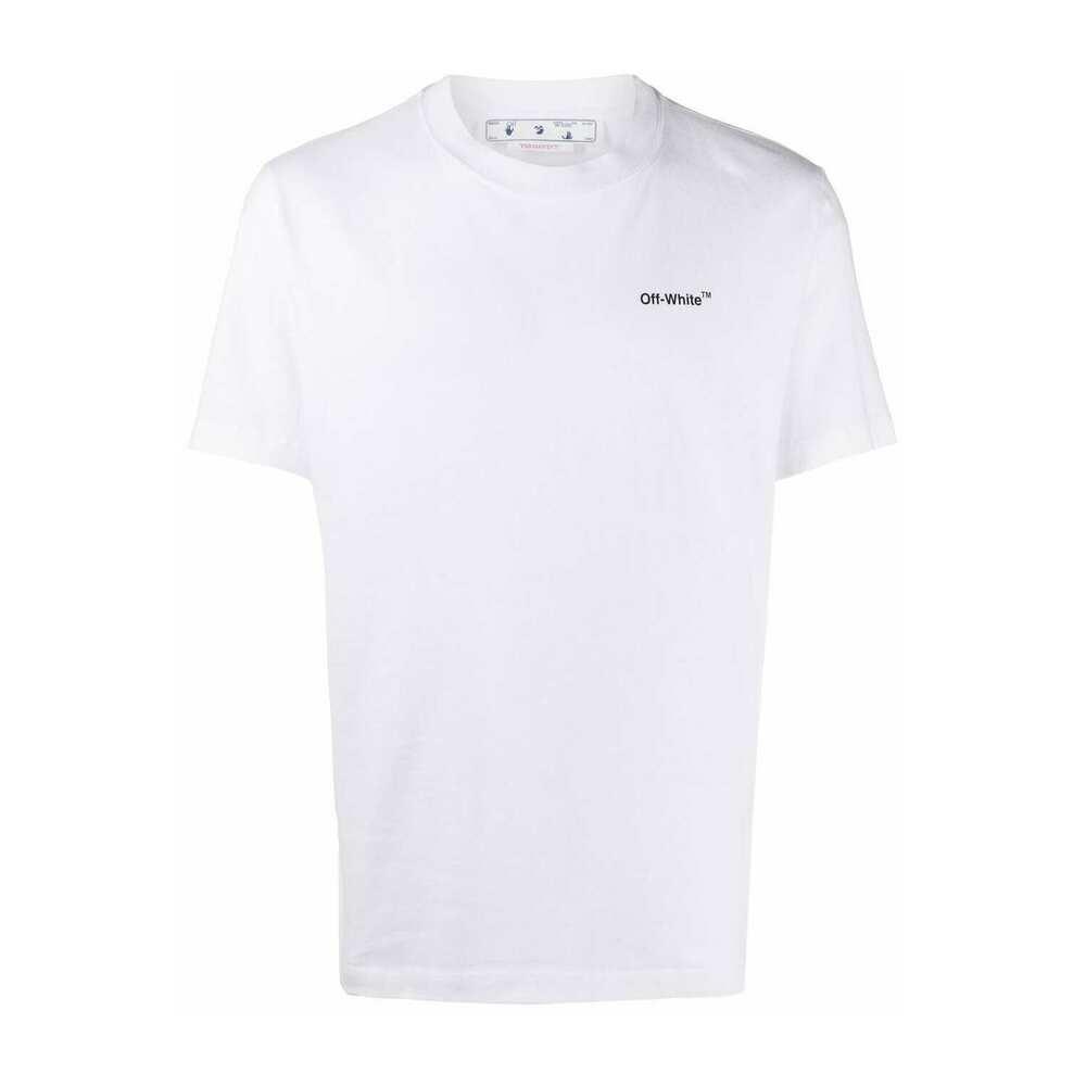 Off-White c/o Virgil Abloh T-Shirt mit Caravaggio-Print in Weiß für Herren Herren Bekleidung T-Shirts Kurzarm T-Shirts 