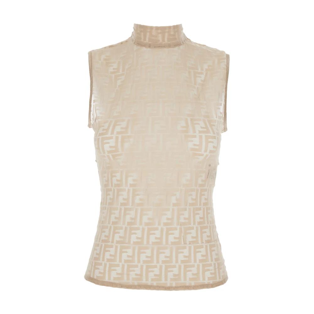 Fendi Sleeveless and tank tops for Women | Online Sale up to 35