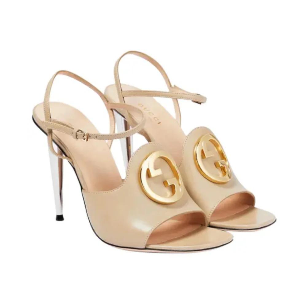 Gucci Hakken voor dames in het Metallic Lyst NL