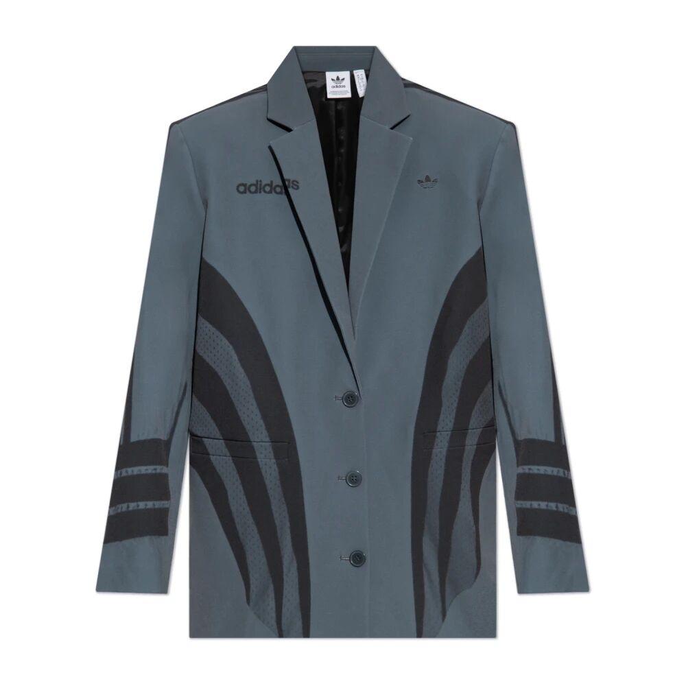 最新☆アディダス☆レディースジャケット☆OVERSIZED BLAZER adidas Women's Lifestyle Oversized Blazer - Black adidas US
