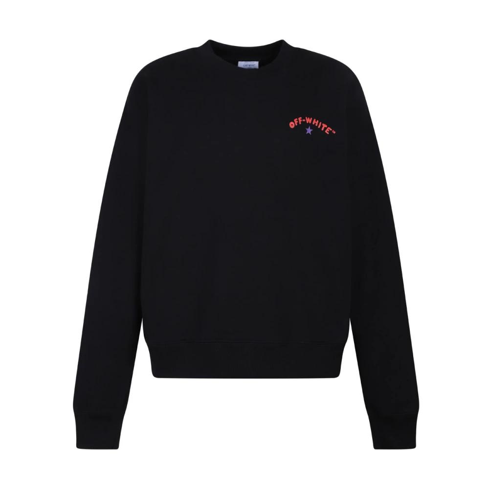 Off-White c/o Virgil Abloh Sweatshirt 初期 OffWhite c/o Virgil Abloh Jumper Crewneck Sweater Black