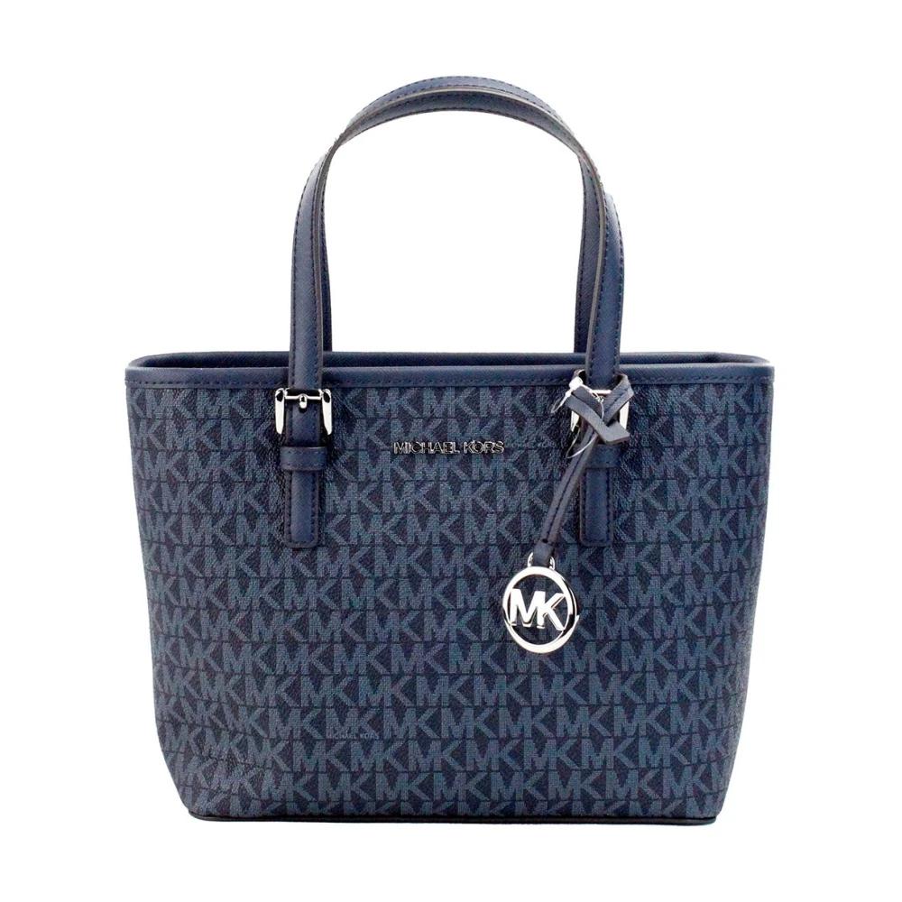 Shopper Taschen Mk Tasche Blau Damen-Shopper Taschen Von Michael