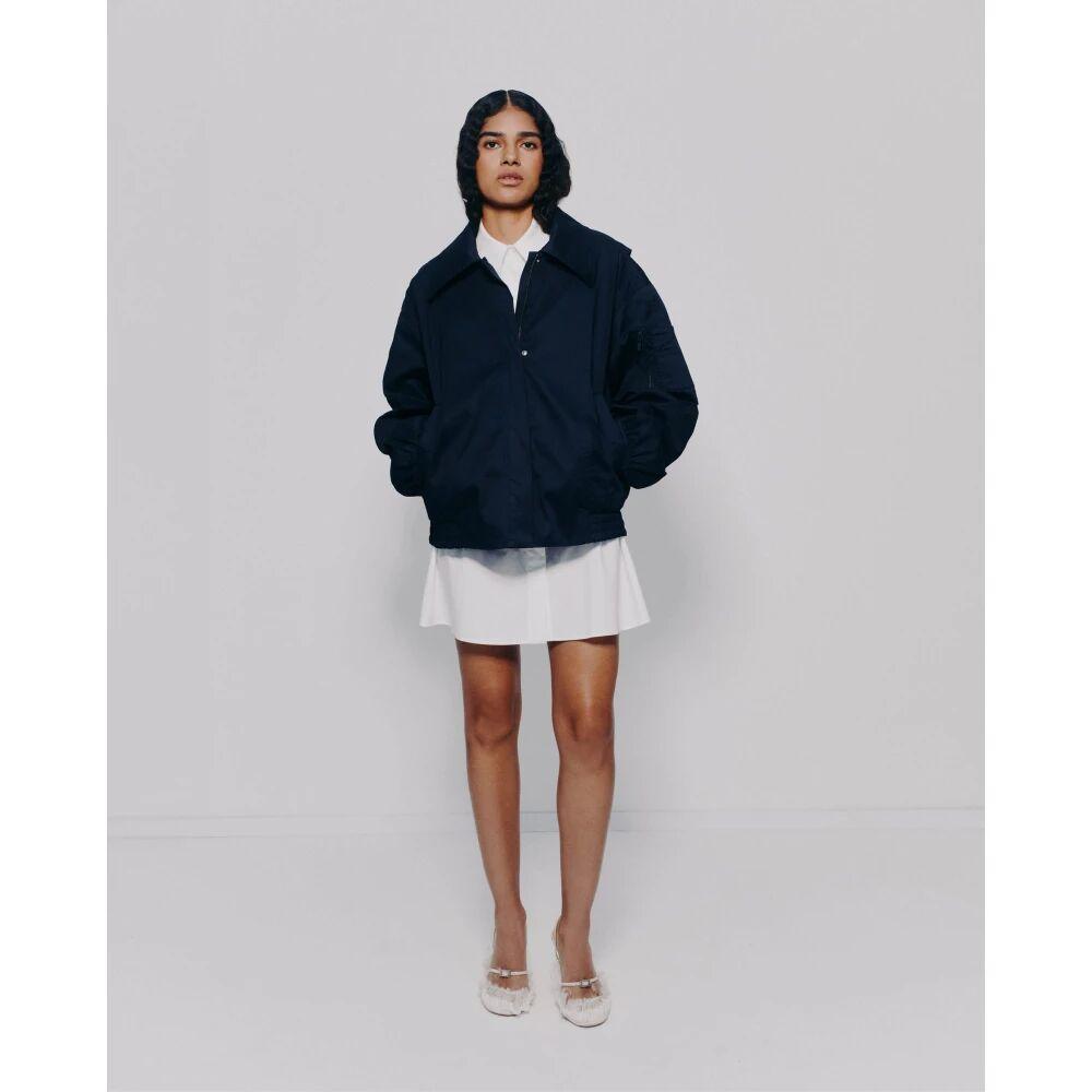 IVY & OAK Bomber Jackets in Blue | Lyst