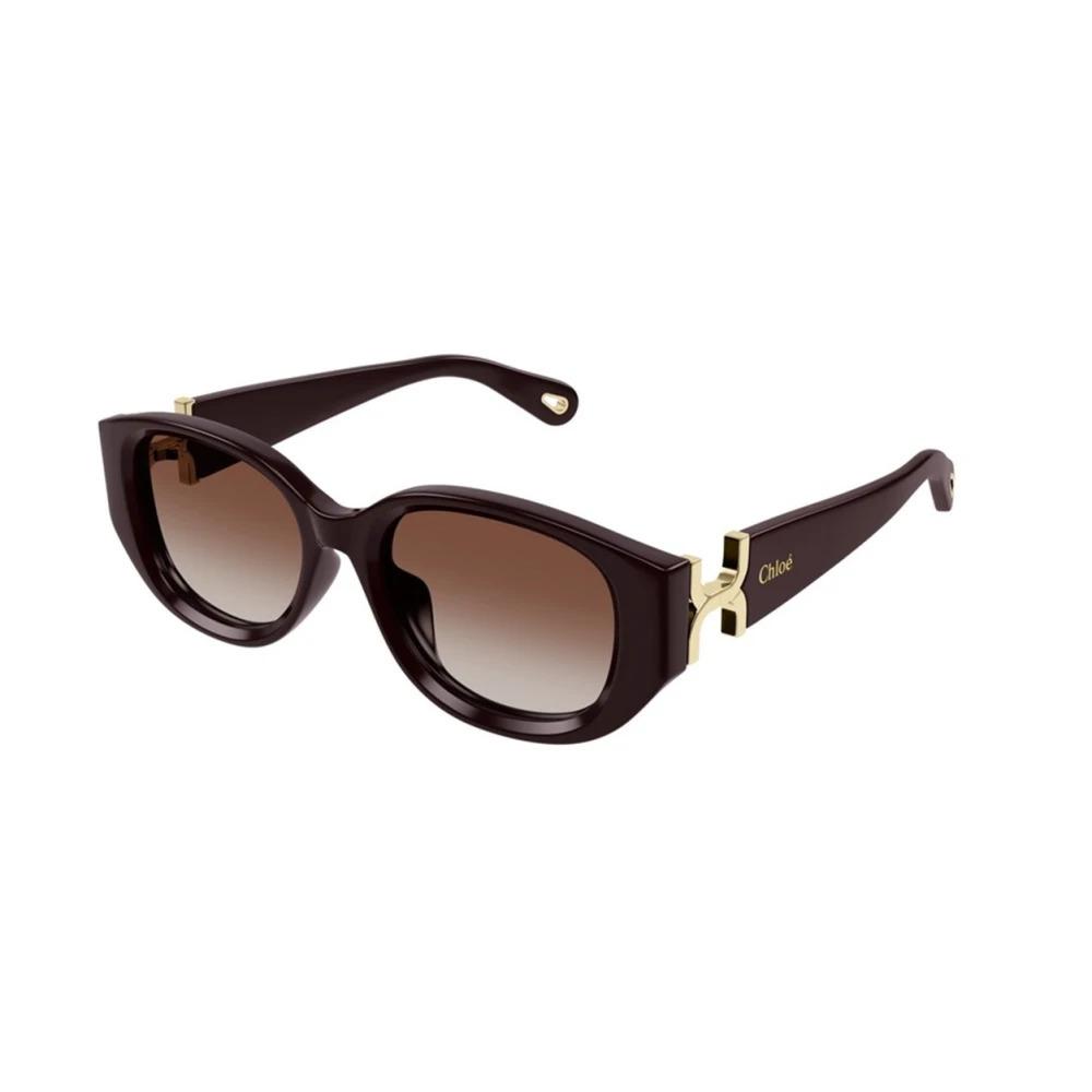 Chloe Sunglasses in Brown Lyst UK