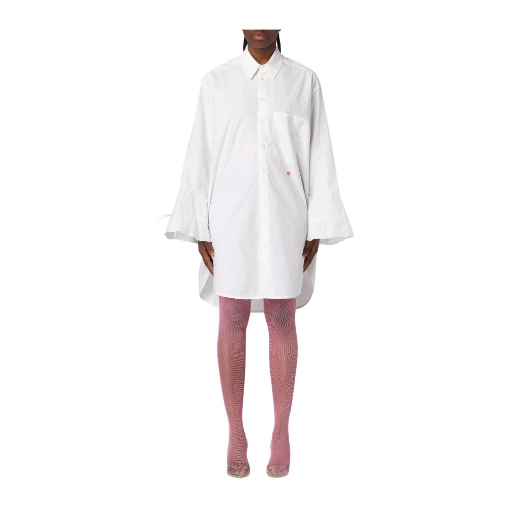 ワンピース Palm Angels Lurex knit mini dress with monogram Palm Angels Lurex Knit Mini Dress With Monogram In Off White