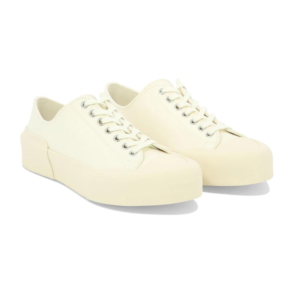 スニーカー Jil Sander Jil Sander Sneakers White (J33WS0019 P6244100) Leather sneakers in white - Jil Sander | Mytheresa