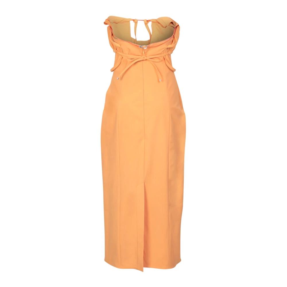 パーティードレス JACQUEMUS 231DR042 1084 750 Dresses Orange $_10.JPG?set_id=880000500F