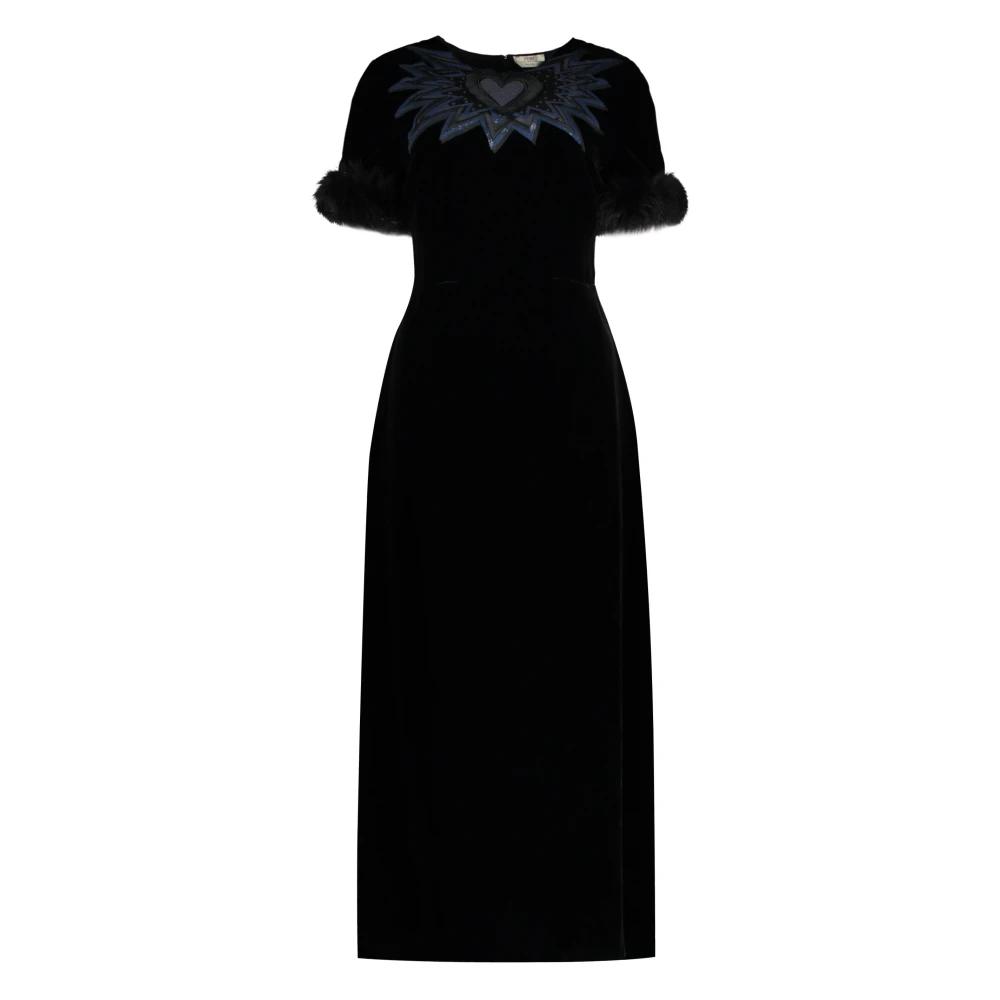 ワンピース Fendi Charcoal Stretch Wool Dress Fendi Jacquard Dresses for Women | Lyst