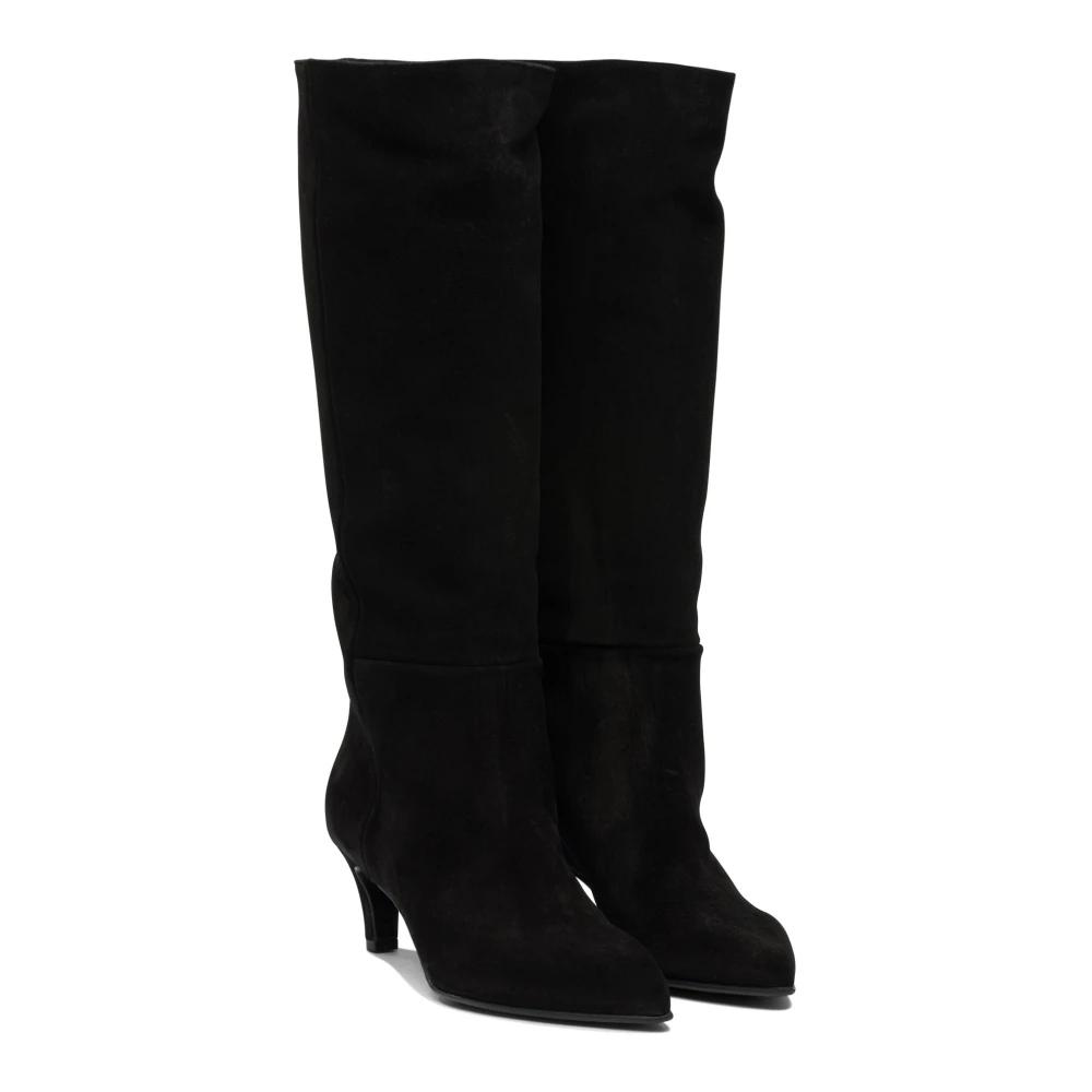 Strategia Schwarze Stiefel Mit Fransen Strategia Schwarze Stiefel