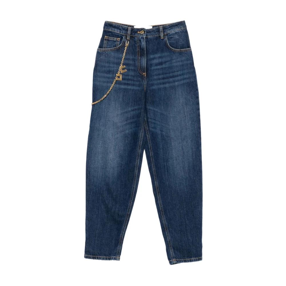 デニム・ジーパン ELISABETTA FRANCHI Woman Jeans Blue PJ92D DL8 Women's Denim Jeans from Elisabetta Franchi - stylishness