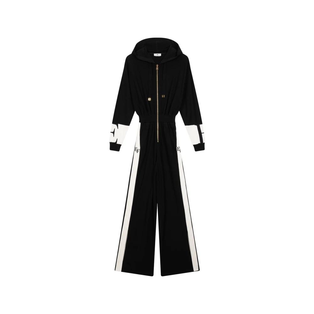 Asos 4505 Tuta Intera Nera Maniche Lunghe Tute Corte Nero Da Donna