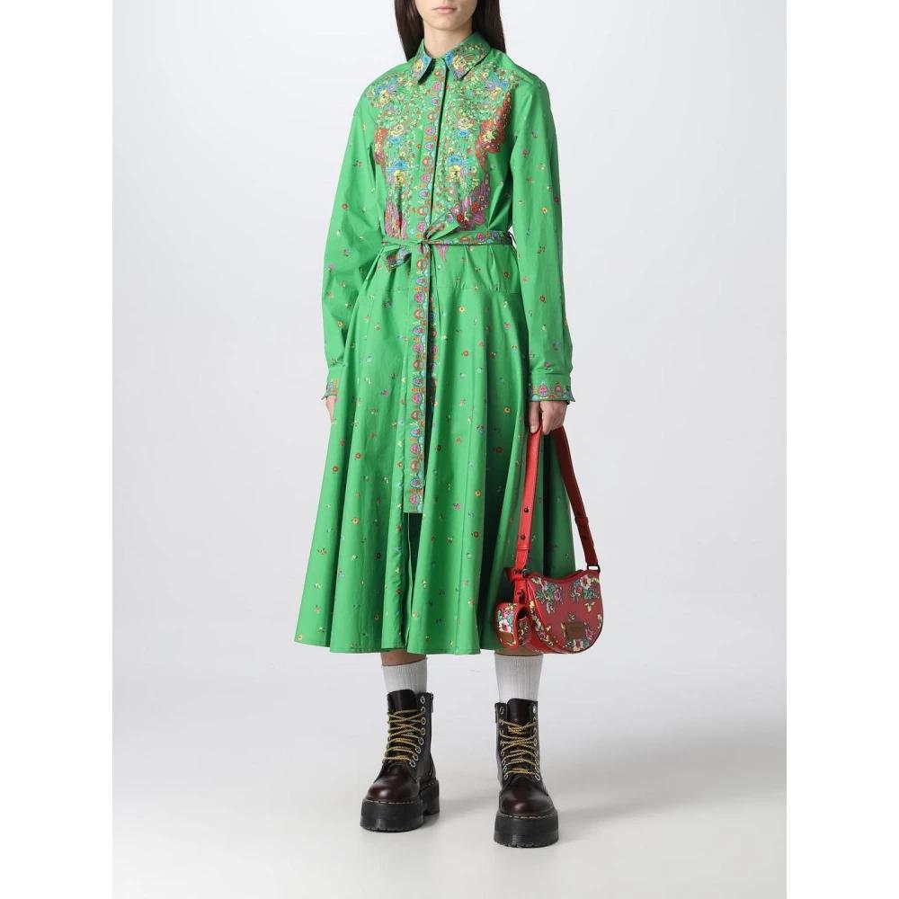 ワンピース Kenzo Pleated Chemise Dress Kenzo Pleated Chemise Dress White | Mini robes