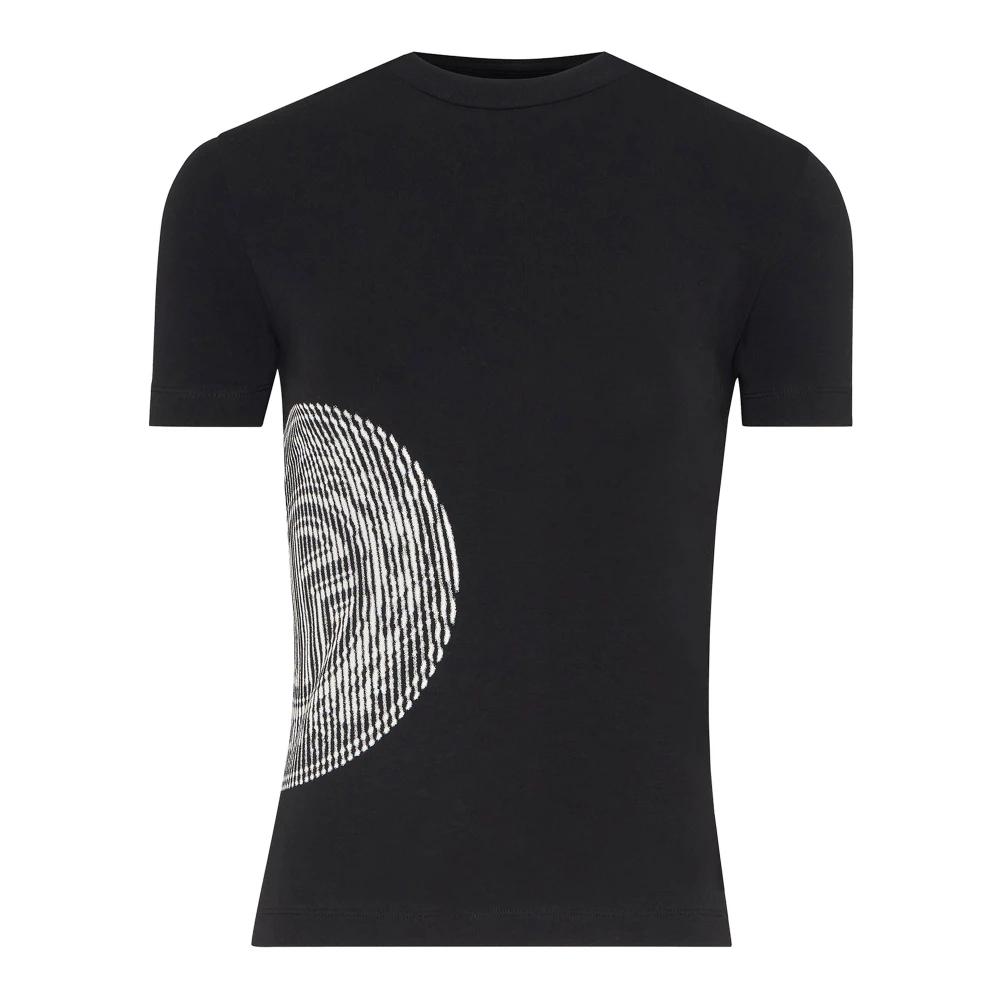 【Jean Paul Gaultier】レディースブラックTシャツ Lサイズ Jean Paul Gaultier logo-patch T-shirt | Black | FARFETCH