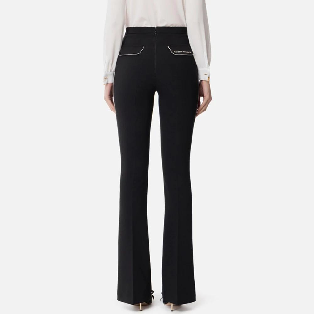 パンツ ELISABETTA FRANCHI Woman Pants Black PA074 110 ELISABETTA FRANCHI: Pants woman - Black | Elisabetta Franchi